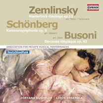 Alexander Zemlinsky: Maeterlinck Gesaenge, Op. 13, Arnold Schonberg: Kammersymphonie, Op. 9, Ferruccio Busoni: Berceuse E