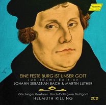 Johann Sebastian Bach; Martin Luther: Anniversary Edition - Eine Feste Burg Ist Unser Gott [peter Schreier; Martin Luecker; Bach Collegium Stuttgart; Helmuth Rilling ]