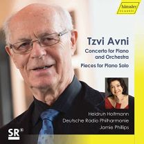 Tzvi Avni: Concerto For Piano and Orchestra, Pieces For Piano Solo