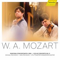 Wolfgang Amadeus Mozart: Sinfonia Concertante, Violin Concerto No.5