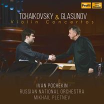 Pyotr Ilyich Tchaikovsky & Aleksandr Glazunov: Violin Concertos