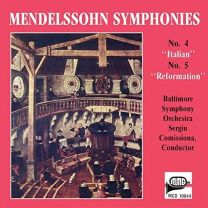 Felix Mendelssohn: Symphony No 4, 'italia