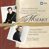 Mozart:flute/Flute & Harp & Clarinet Concerti