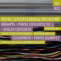 Brahms: Violin Concerto, Piano Concerto No.1, Schumann: Piano Quartet In E Flat Major, Op. 47